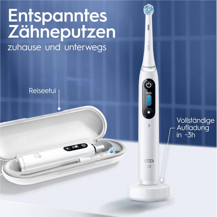 Actual product image Oral-B iO Series 8 + Sensitive (Oscillating toothbrush)