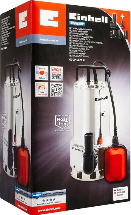 Produktbild Einhell Gc-Dp 1020 N (Schmutzwasserpumpe)