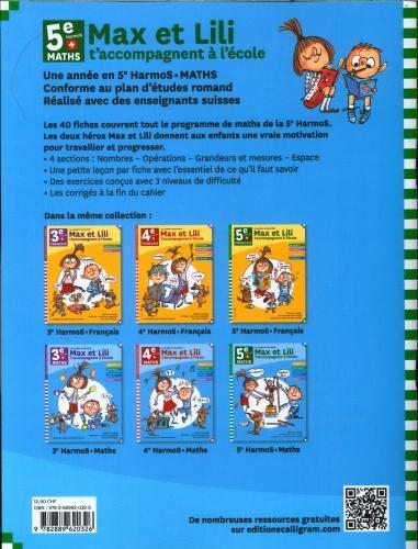 Image du produit Max et Lili t'accompagnent à l'école : 5e HarmoS maths (Français, Collectif, 2021)