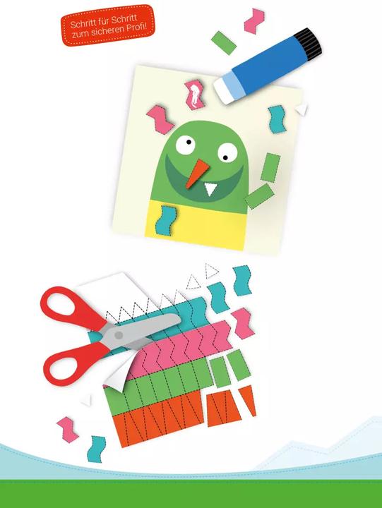 Produktbild Ravensburger Schnipp-Schnapp Schneiden lernen - Schneiden und Kleben ab 3 Jahren - Block mit (Deutsch, Rina Gregor, Anke Fröhlich, 2022)