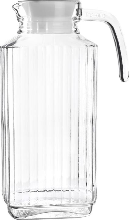 Actual product image Ibili Wasserkaraffe aus Glas 1,8 Liter Ideal für Wasser, Säfte und andere Getränke (1.80 l)