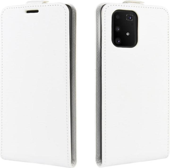 Produktbild Cover-Discount Galaxy S10 Lite - Klassisches Flip Case vertikal weiss (Samsung Galaxy S10 Lite)