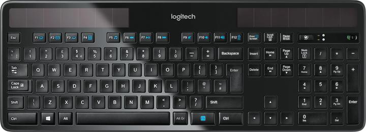 Logitech K750 (DE, Kabellos)