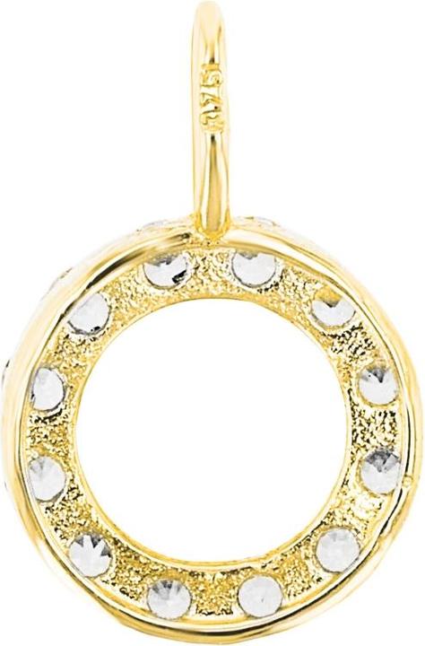 Immagine prodotto Amor Ciondolo Cupido da donna, oro 375, zirconi sintetici. (Oro 375, 9 ct)
