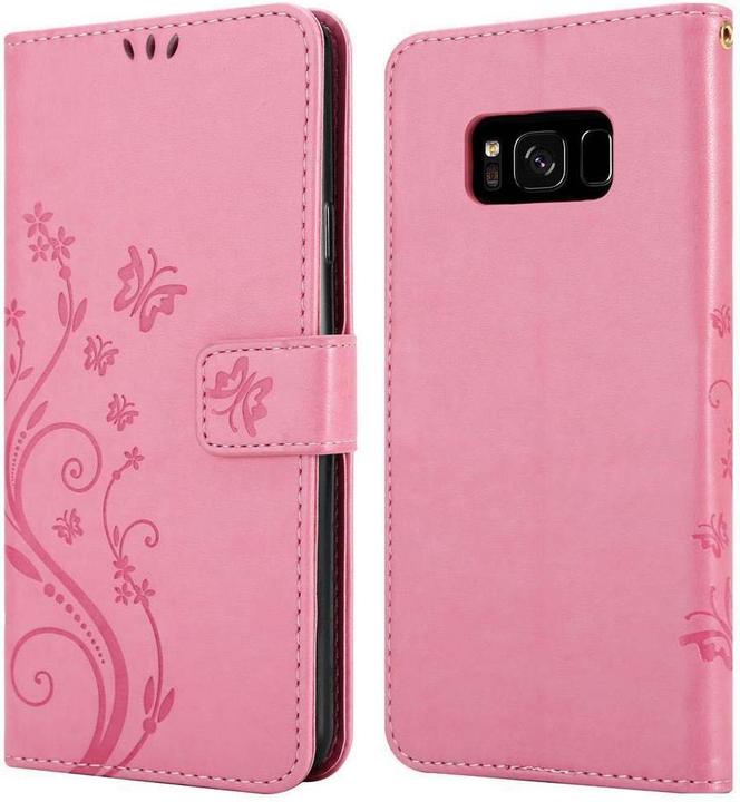 Produktbild Cadorabo Flower Book Cover (Samsung Galaxy S8+)