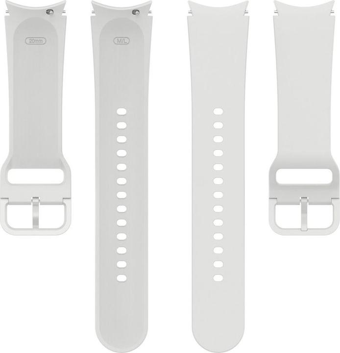 Produktbild König Design Silikon Armband 20mm Uhrenarmband für Samsung Galaxy Watch 4 5 Classic Pro Loop (20 mm, Silikon)