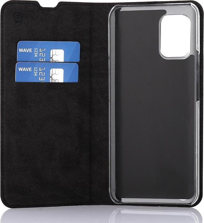 Image du produit Wave BookCase -suojakotelo, Xiaomi Mi 10 Lite, musta (Xiaomi Mi 10 Lite 5G)