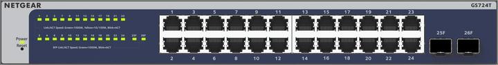 Produktbild Netgear GS724T (24 Ports)