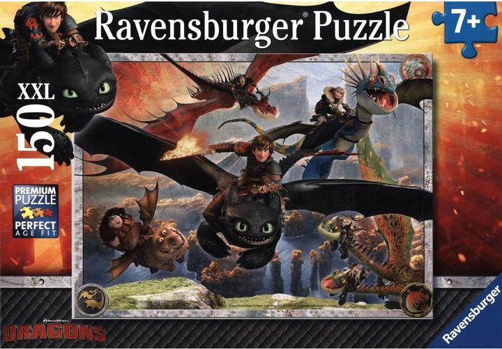 Actual product image Ravensburger Dragons: Taming dragons made easy (150 pieces)