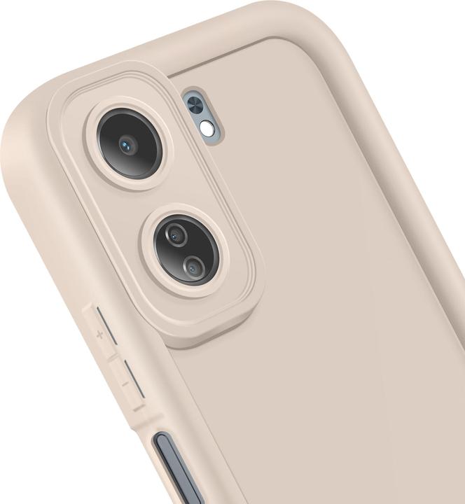 Image du produit OEM Etui TPU Rim pour Xiaomi Redmi 13C 4G beige (Xiaomi Poco C65, Xiaomi Redmi 13C)