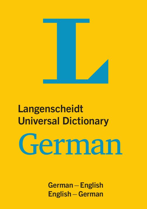 Label énergétique Langenscheidt Universal Dictionary German (Allemand, Anglais, 2019)