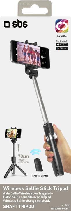 Produktbild SBS Drahtloser Selfie Stick mit Stativ