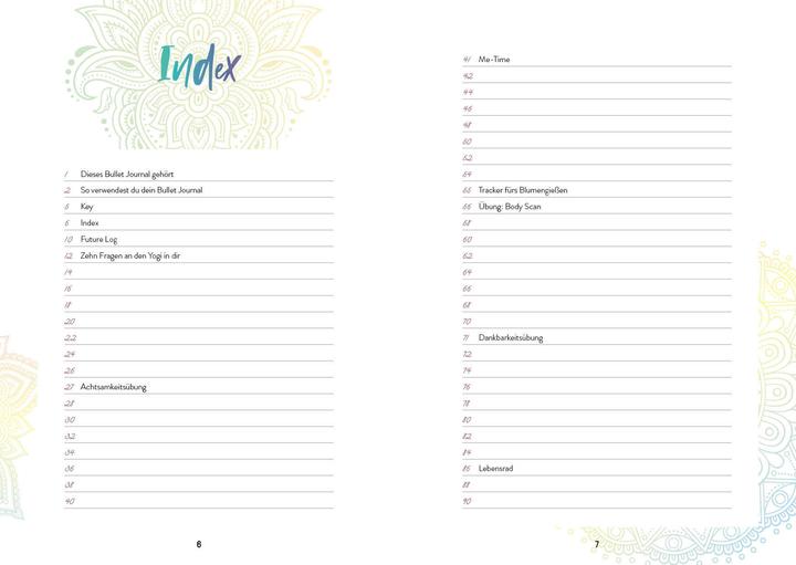 Actual product image Notebook Bullet Journal Mandala 21.6 x 15.3 cm (21.6 x 15.3 cm, Plain, Hardcover)