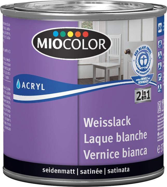 Immagine prodotto Miocolor Lacca bianca (Bianco, 0.38 l)