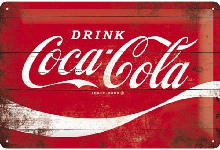 Immagine prodotto Nostalgic-Art Merchandising Insegna Coca-Cola 20 x 30 cm, metallo (20 x 30 cm)