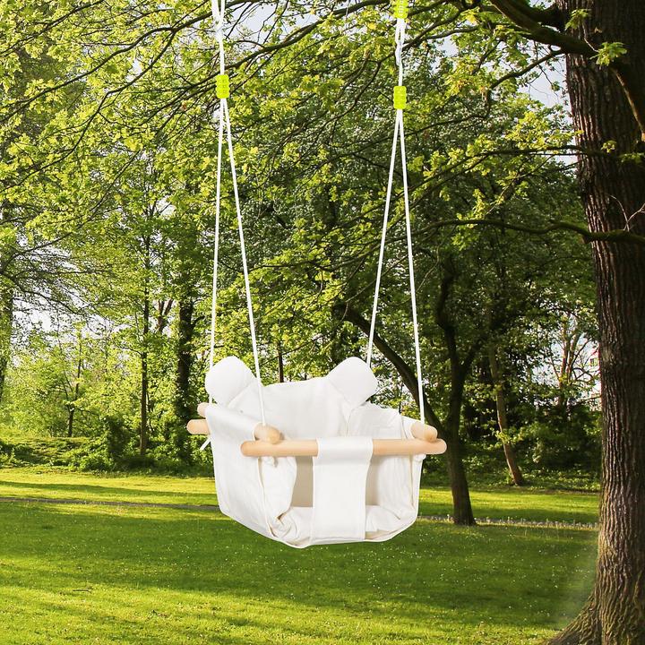 Produktbild Outsunny Babyschaukel mit Kissen