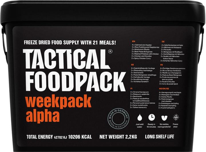 Tactical Foodpack Weekpack Alpha (2100 g)