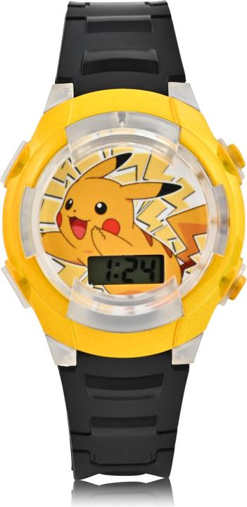Image du produit Accutime Montre-bracelet Pokémon avec accessoires, montre LCD pour enfants avec affichage numérique, LED (Montre numérique)