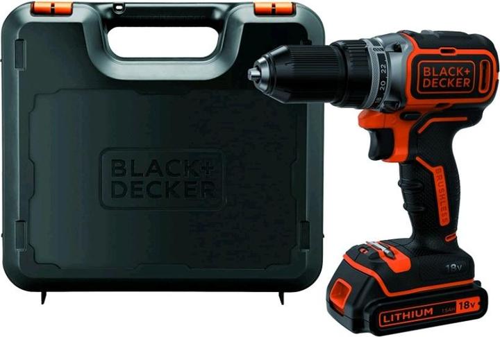 Actual product image Black & Decker Cordless drill screwdriver BL186K (Rechargeable battery operated)