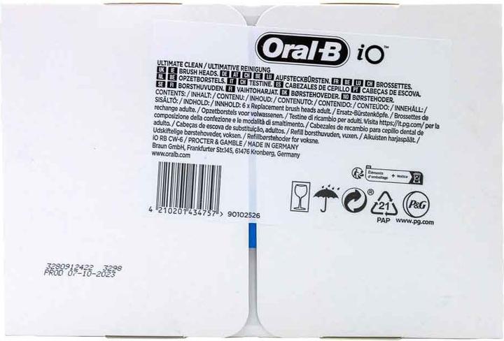 Produktbild Oral-B iO Ultimative Reinigung (6 x)