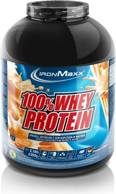 Produktbild IronMaxx 100% Whey Protein (2350g Dose) (Salted Caramel, 1 Stk., 2350 g)