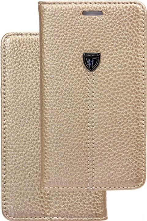 Fashion Custodia a libro per Samsung Galaxy A7 2017 oro (Samsung Galaxy A7 (2017))
