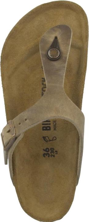 Actual product image Birkenstock Gizeh Nubuck Leather Normal (39)