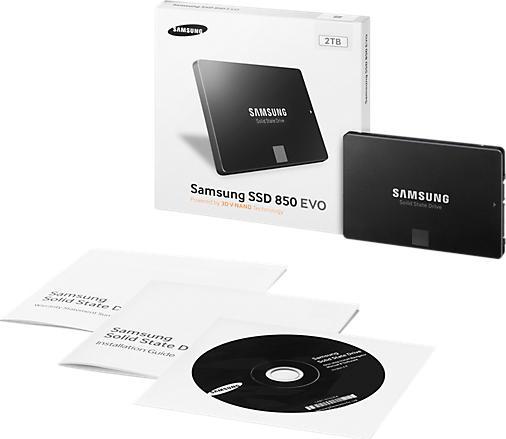 Actual product image Samsung 850 EVO Basic (2000 GB, 2.5")