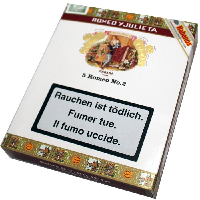 Produktbild Romeo y Julieta No. 2 Tubos