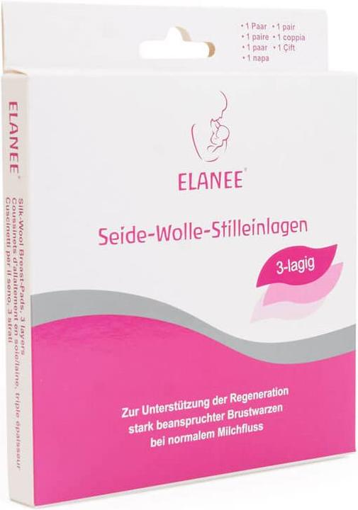 Produktbild Elanee Seide/Wolle-Stilleinlagen (1 x)