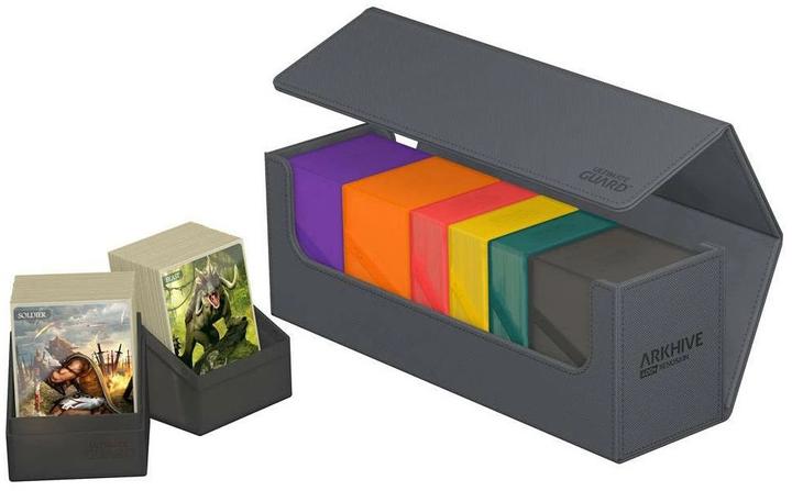 Produktbild Ultimate Guard Kartenbox XenoSkin Arkhive Monocolor 400+ Grau