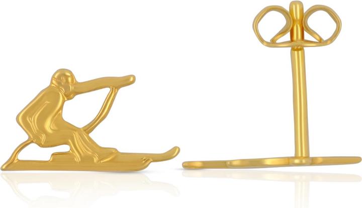 Actual product image Muau Skiing (750/18 K Yellow gold)