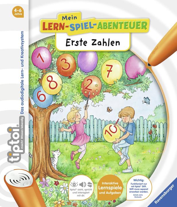 Produktbild tiptoi Mein Lern-Spiel-Abenteuer: Erste Zahlen (Deutsch)