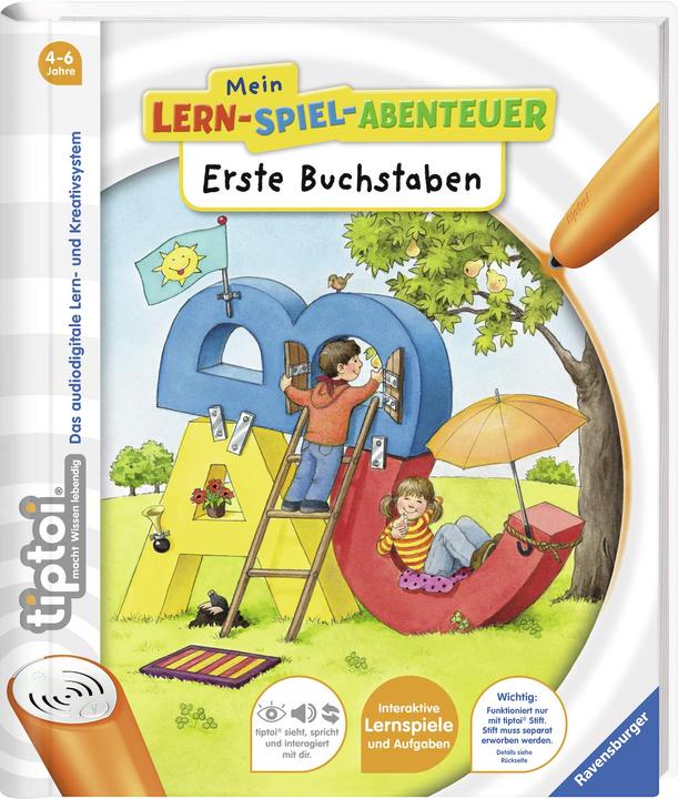 Produktbild tiptoi Mein Lern-Spiel-Abenteuer - Erste Buchstaben (Deutsch)