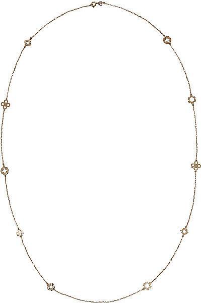 Produktbild Tory Burch Halskette KIRA CLOVER LONG NECKLACE