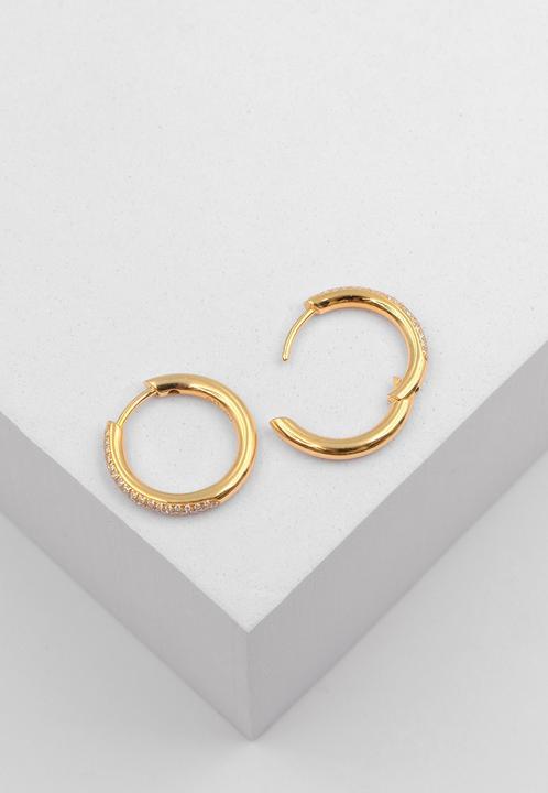 Produktbild Muau Creolen (750/18 K Gold)