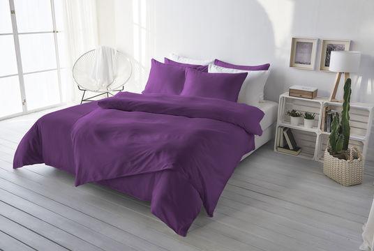 Immagine prodotto Living Home Uni raso (Set di biancheria da letto, 240 x 240 cm, 65 x 100 cm)
