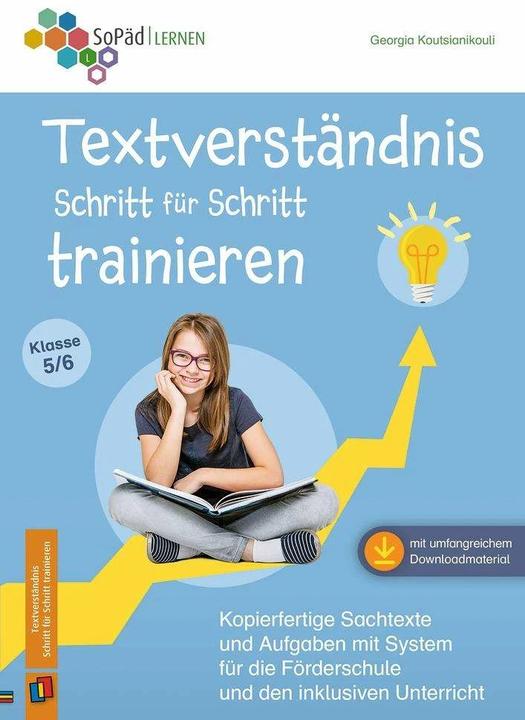Immagine prodotto Textverständnis Schritt für Schritt trainieren (Tedesco, Georgia Koutsianikouli, 2023)
