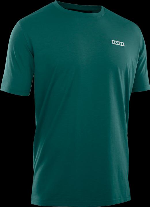 Actual product image ION Bike Jersey S Logo SS DR men - deep-forest (S)