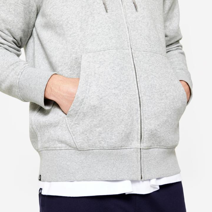 Produktbild Domyos Kapuzenjacke Herren - grau (S)
