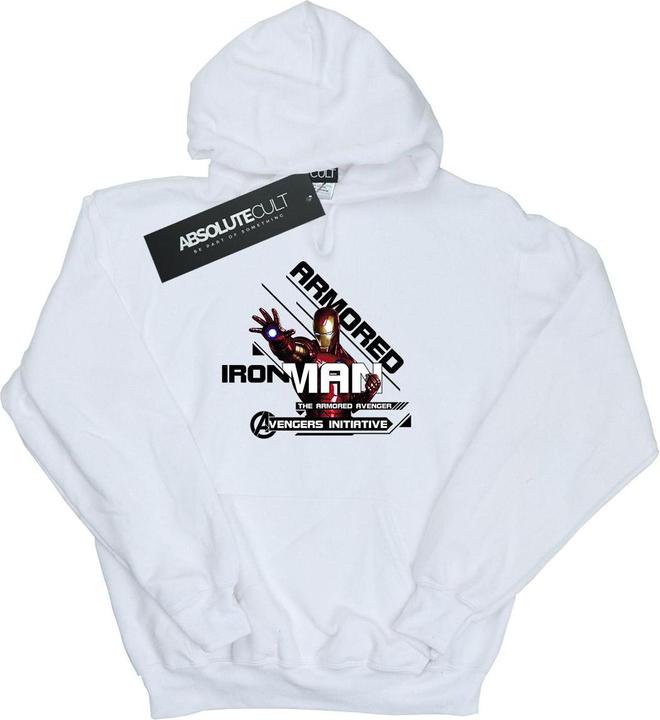 Image du produit - Sweat à capuche AVENGERS IRON MAN ARMOURED AVENGER - Garçon (140, 146)