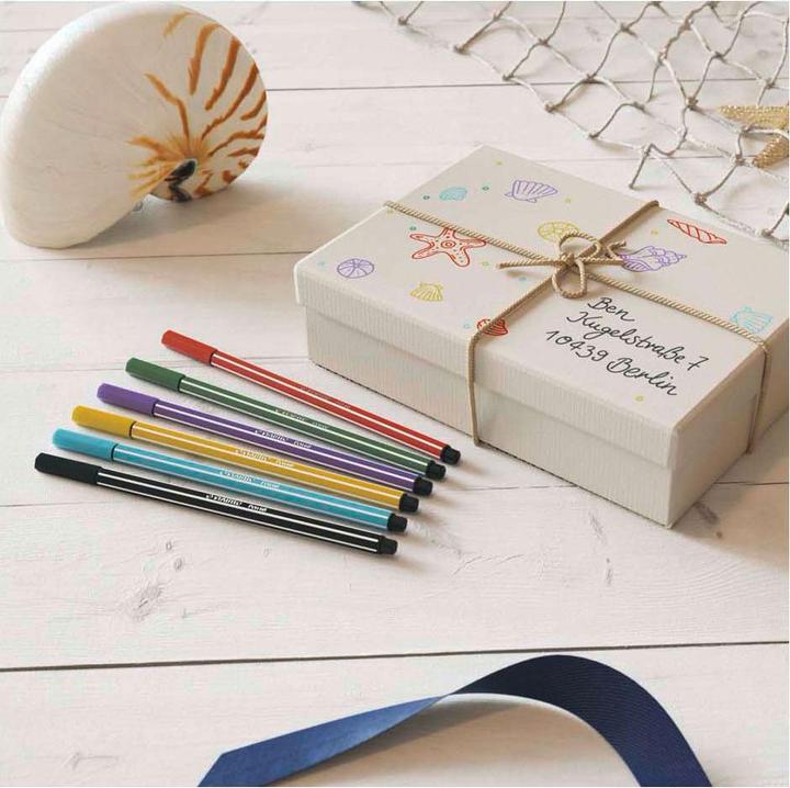 Actual product image STABILO Pen 68 Premium felt-tip pen (Lemon, 1 x)