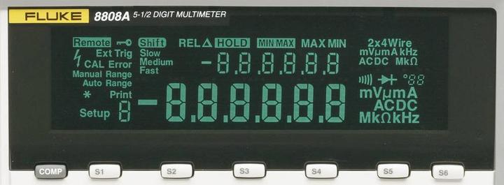 Fluke Bench multimeter 08A 240V (CAT I 1000V, CAT II 600V)