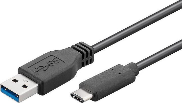 Productafbeelding MicroConnect Gen2 USB C-A Kabel, 0,25m (0.25 m, USB 3.2 Gen 2)