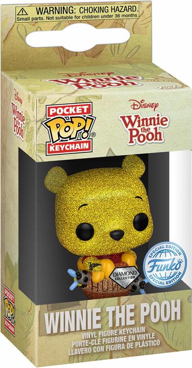 Immagine prodotto Funko Portachiavi in vinile Winnie the Pooh POP! 4 cm Winnie the Pooh Display (12)