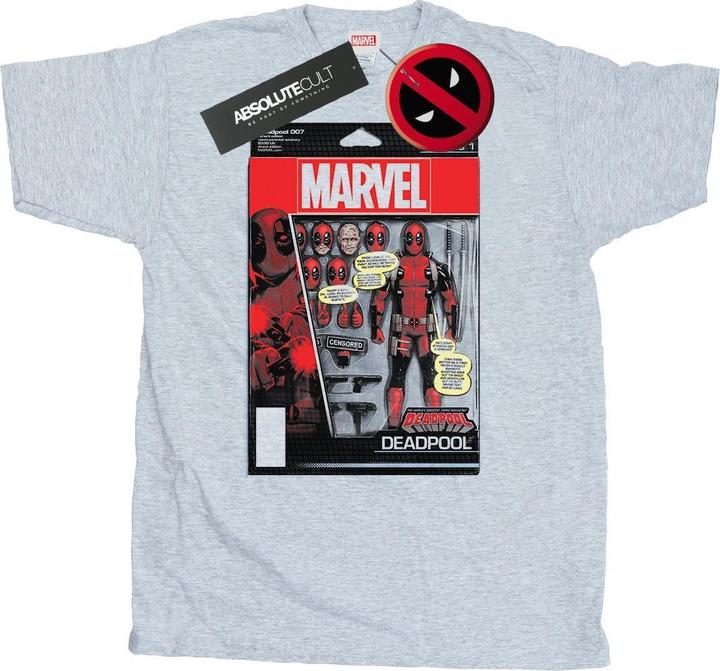 Deadpool Action Figure TShirt (XL)