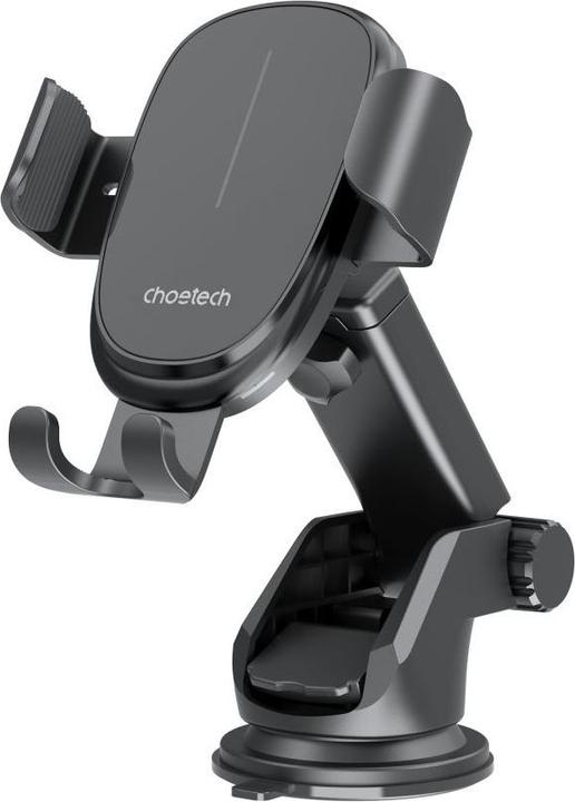 Immagine prodotto Choetech Supporto da auto a gravità T203-F con caricatore induttivo da 15 W per abitacolo - nero