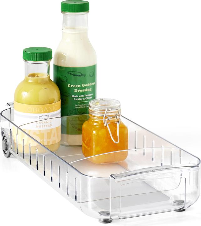 Actual product image YouCopia RollOut fridge caddy