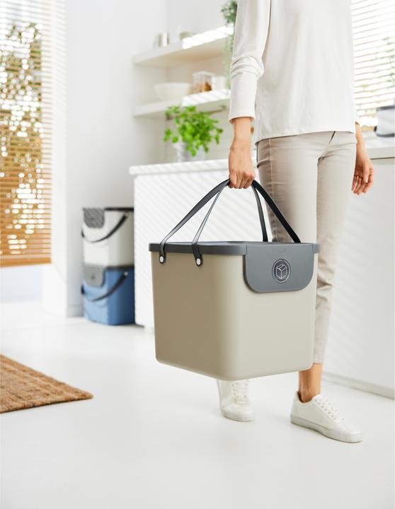 Produktbild Rotho Sortierkorb Albula 40L Cappuccino (40 l)