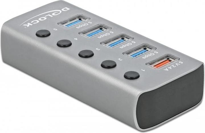 Actual product image Delock USB 3.2 Hub (USB-B, 5 Ports)